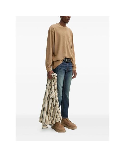 Levi's Blue 527 Five-Pockets Jeans for men