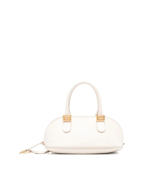 Balenciaga White Neutrals Tote Bags