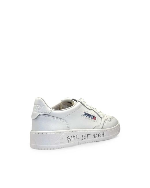 Autry White Sneakers for men