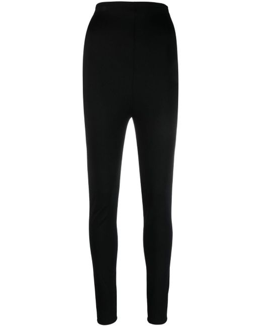 Prada Black Jersey Slim-Fit Trousers