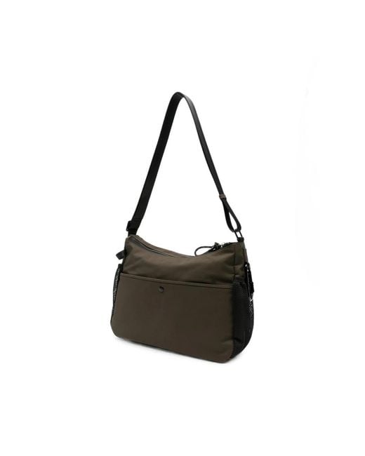 A.P.C. Black A. P.C. Buckle-Fastening Shoulder Bag for men
