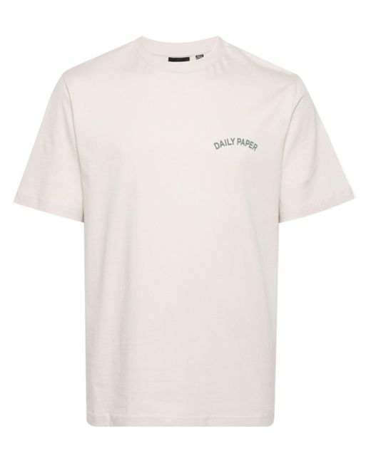 Daily Paper White Migration Cotton T-Shirt