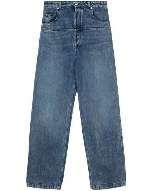 Isabel Marant Blue Keren Wide-Leg Jeans for men