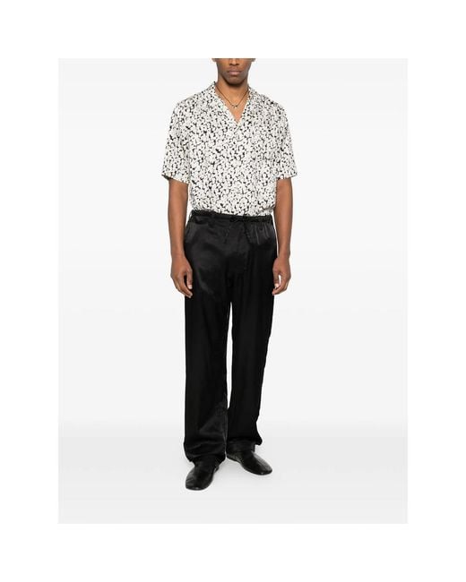 Dries Van Noten White Carltone Shirt for men
