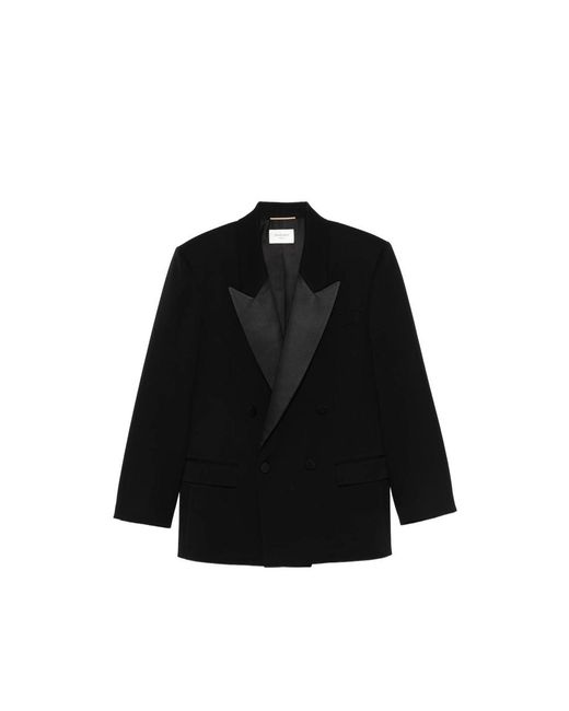 Saint Laurent Black Jackets