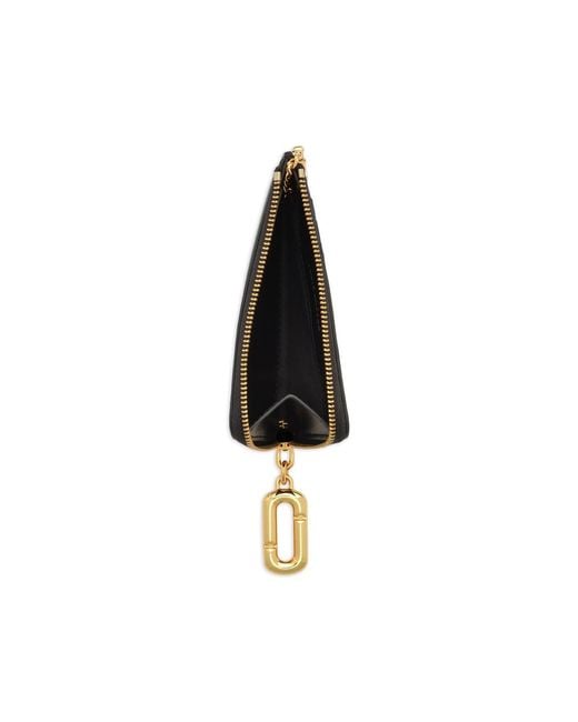Marc Jacobs Black Wallet Calf Leather