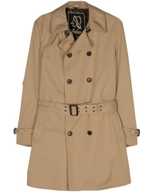 Sealup Natural Belted Trench Coat for men
