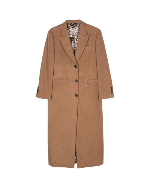 Eraldo Brown Bouclé Coat