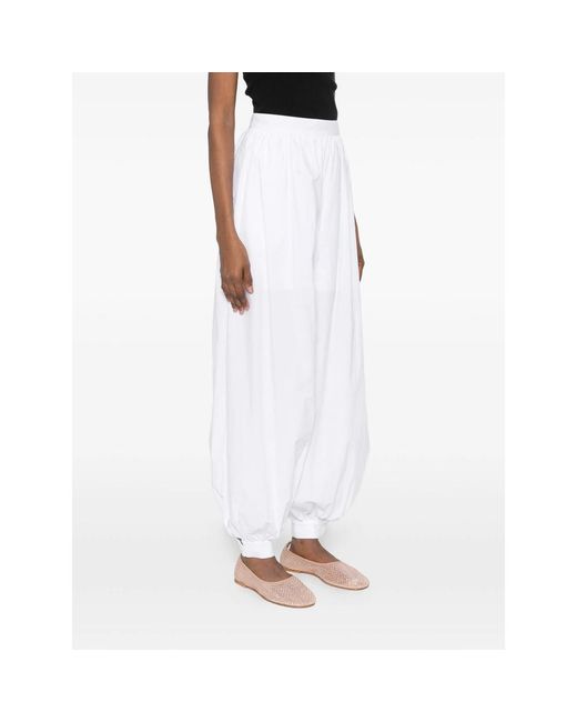 ROTATE BIRGER CHRISTENSEN White Trousers