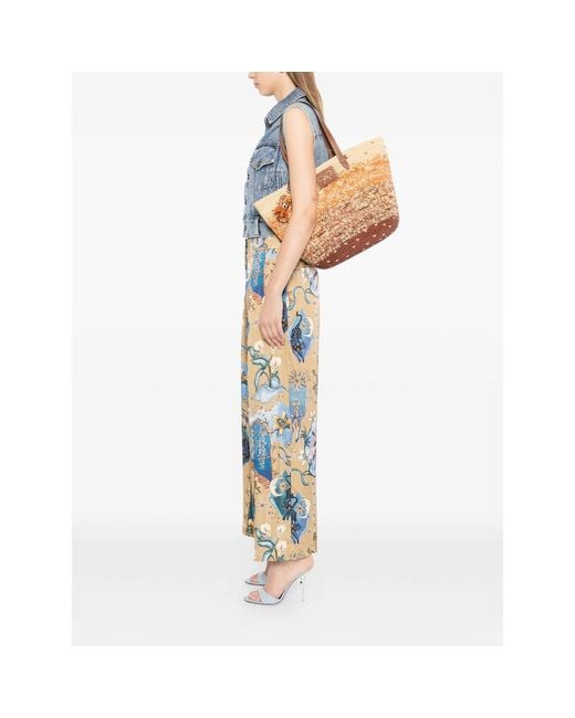 Anya Hindmarch Brown Beach Bags