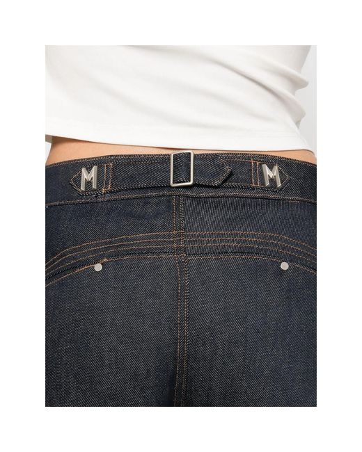 Markgong Gray Cotton-Blend Jeans