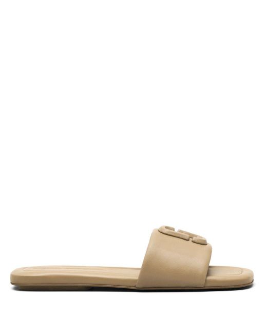 Marc Jacobs Natural The J Marc Leather Sandals
