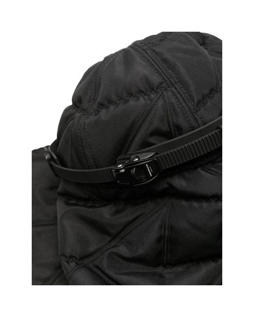 Innerraum Black Quilted Adjustable Hat for men