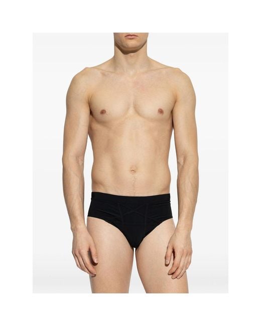 Rick Owens Black Beachwear for men