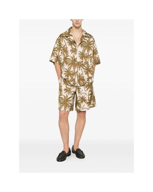 Amiri Natural Neutrals Shorts for men