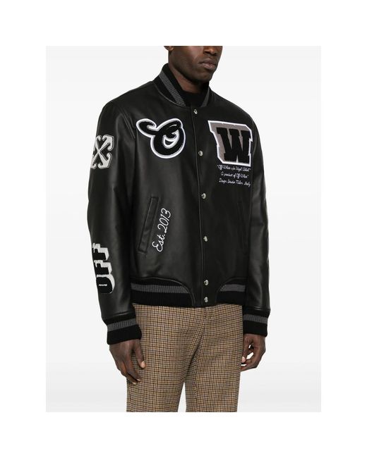 Off-White c/o Virgil Abloh Black Jackets for men