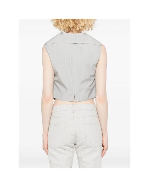 Vivienne Westwood Gray Waistcoat Cotton: 100. Waistcoats