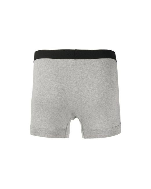 Tom Ford Gray Logo Waistband Boxers for men
