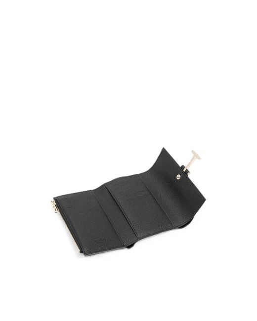 Tom Ford Black T-Logo Grained-Leather Wallet