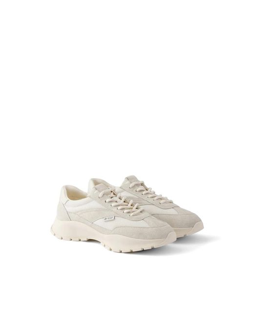 Prada White Neutrals Trainers