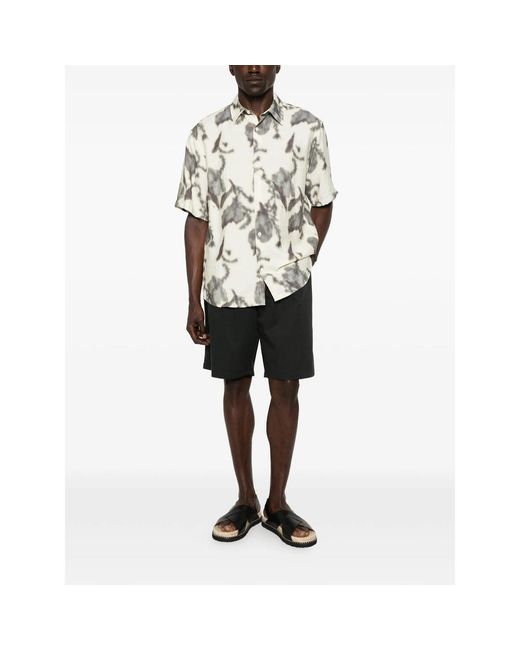 Myths Black Tailored Shorts for men
