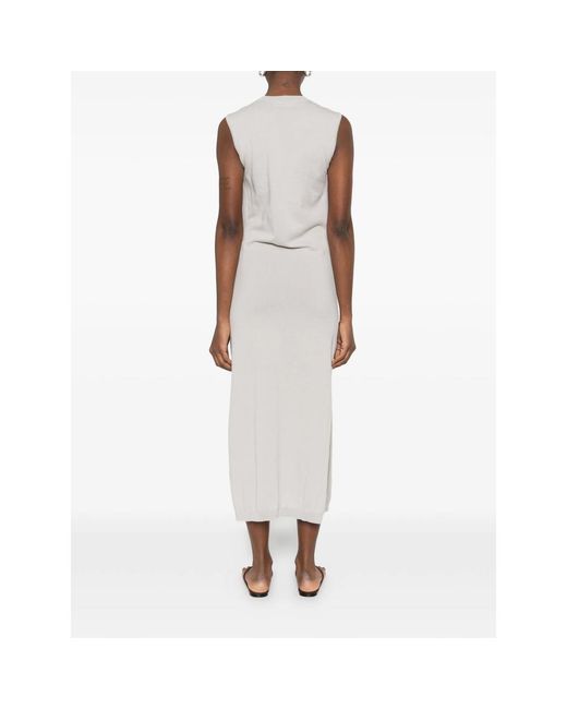 Lemaire White Midi Dresses