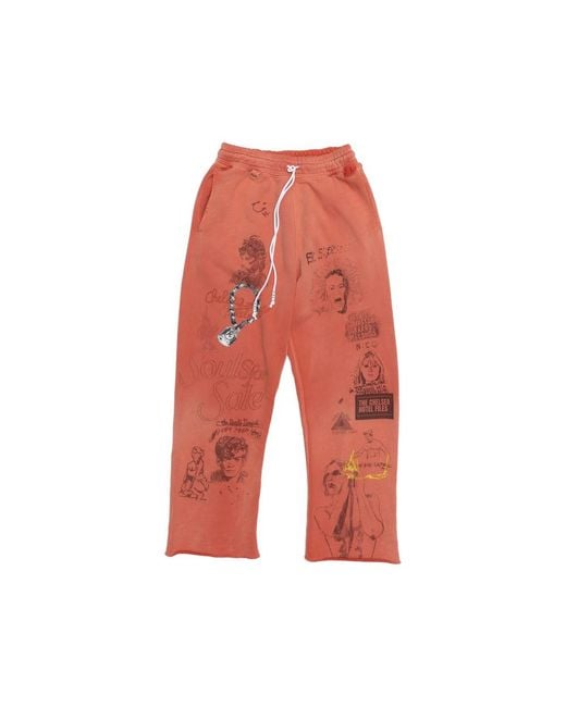 Paly Hollywood Red X Bella Mcgoldrick X Chelsea Hotel Track Pants for men