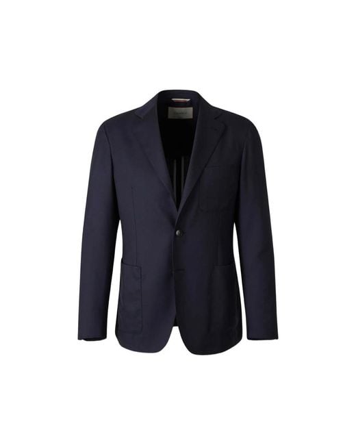 Canali Blue Jacket for men