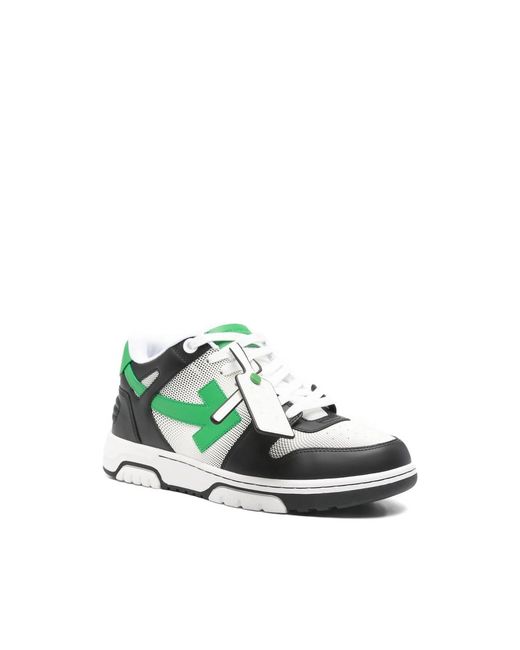 Off-White c/o Virgil Abloh Green Off Out Of Office Sneakers for men