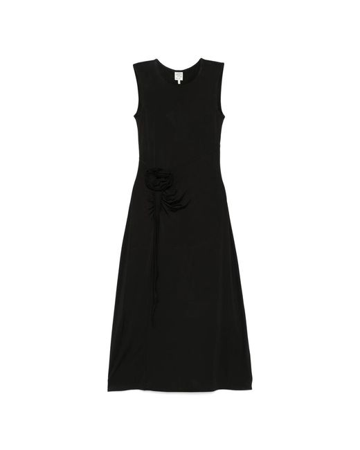 Baum und Pferdgarten Black Rose-Detail Sleeveless Dress