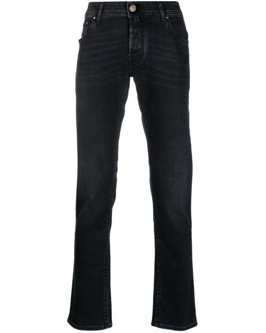 Jacob Cohen Blue Low-rise Slim-fit Jeans for men