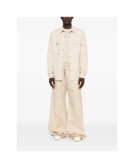 Rick Owens Natural Neutrals Jackets for men