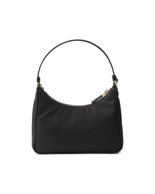 Prada Black Re-Edition 2005 Re-Nylon And Saffiano Mini Bag