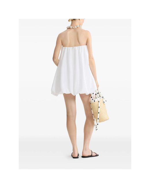 Patou White Dress Cotton
