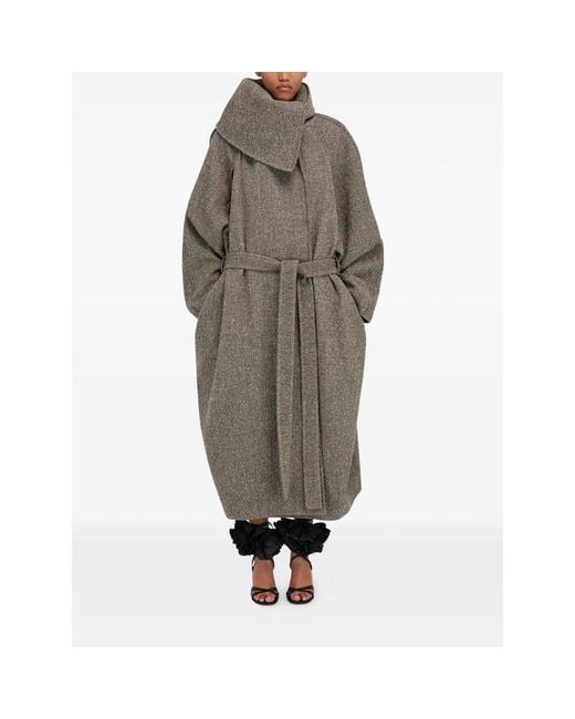 Ferragamo Gray Outerwears