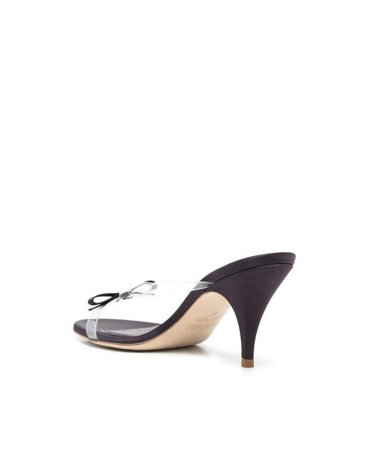 3Juin Metallic Bow-Embellishment Sandals