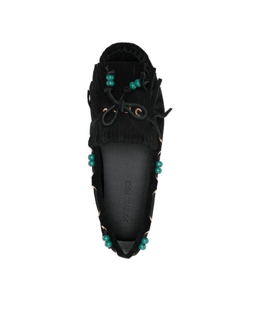 Farm Rio Black Loafers
