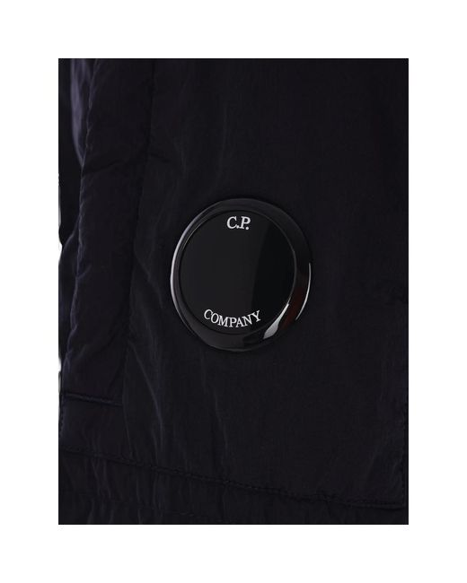 C P Company Blue C. P. Company Quilted Padded Coat for men