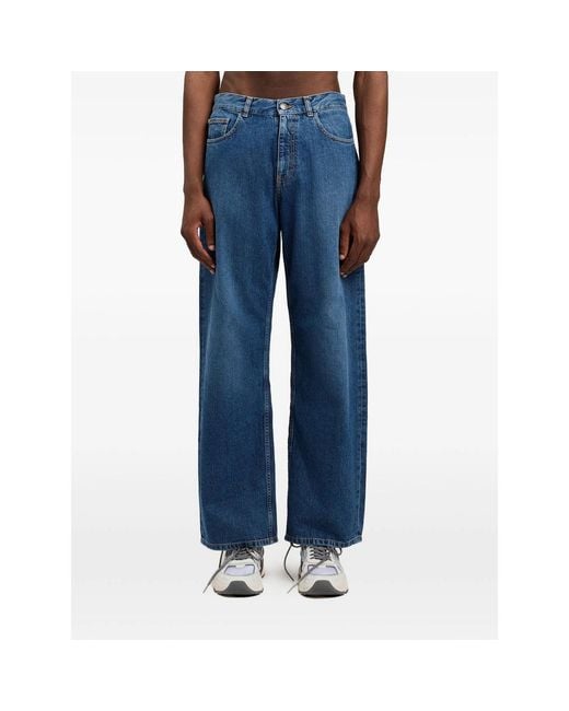 Palm Angels Blue Denim for men