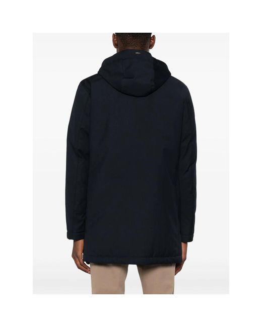 Herno Blue Coats for men