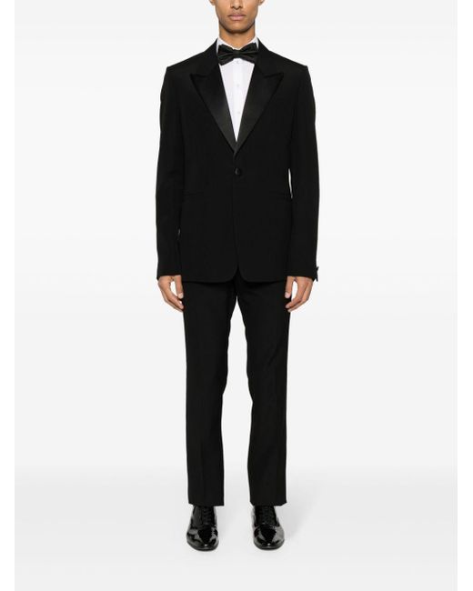 Givenchy Black Straight-Leg Wool Trousers for men