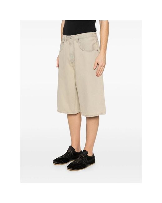 Agolde Natural Fusion Denim Shorts for men