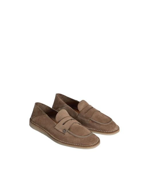 Dolce & Gabbana Brown Loafers for men