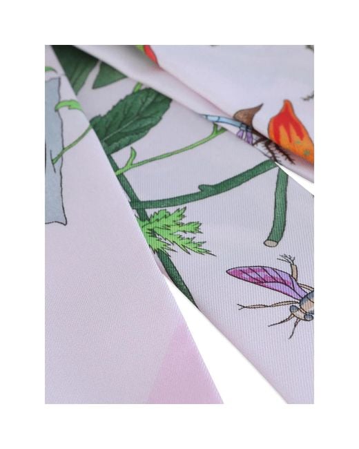 Gucci White Scarves