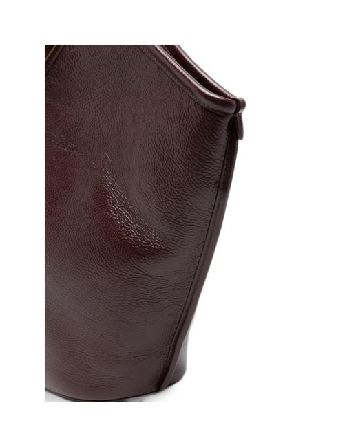 Hereu Brown Calella Leather Tote Bag