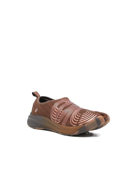 Kiko Kostadinov X Asics Brown Lyasa Ff Split-Toe Sneakers for men