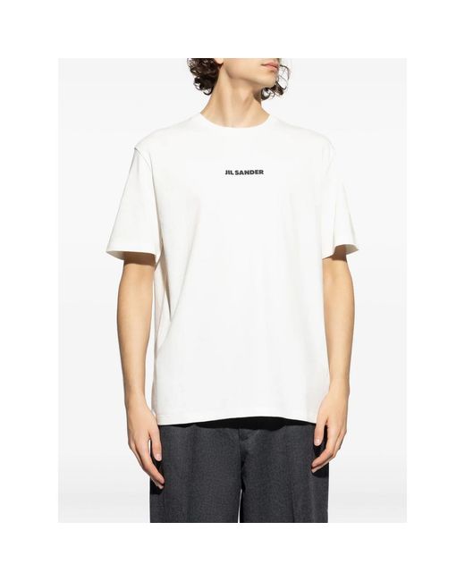 Jil Sander White T-Shirts & Vests for men