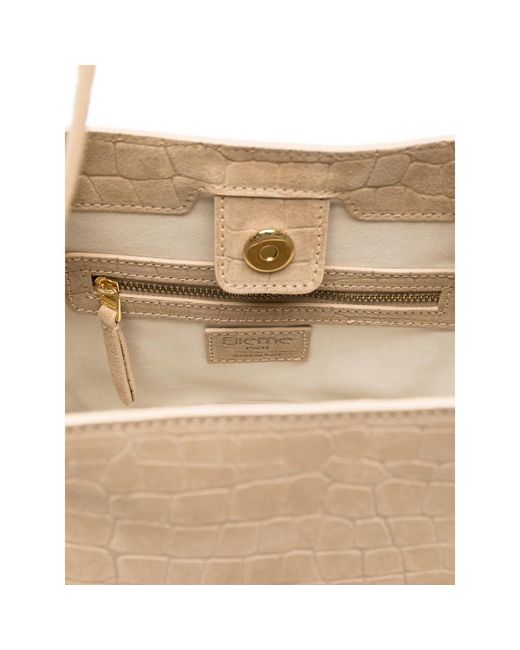 Elleme Natural Dimple Crocodile-Effect Tote Bag