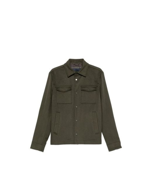 Herno Green Jackets for men