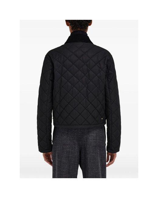 Ferragamo Black Padded Blouson
